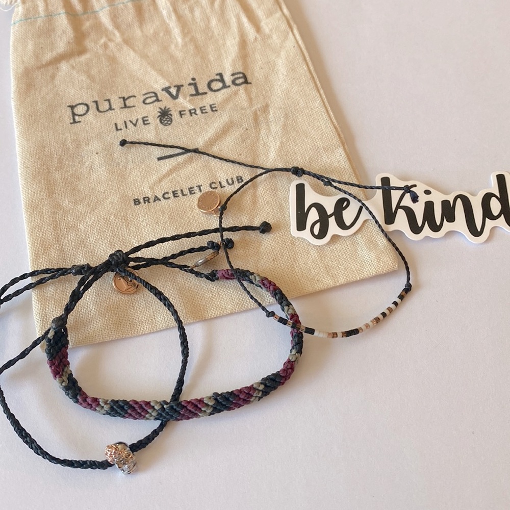 Pura Vida 3 pack bracelets
